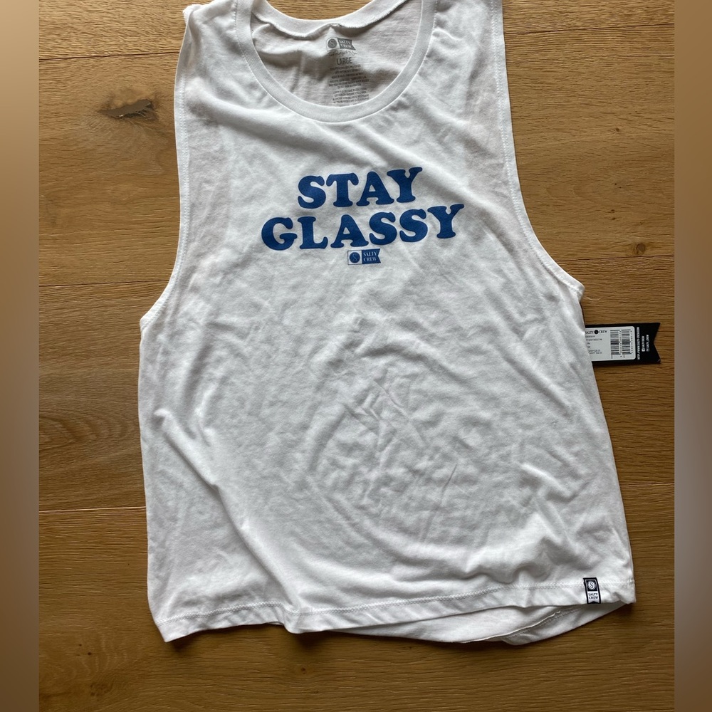 Salty Crew womens Muscle Tank- large BNWT